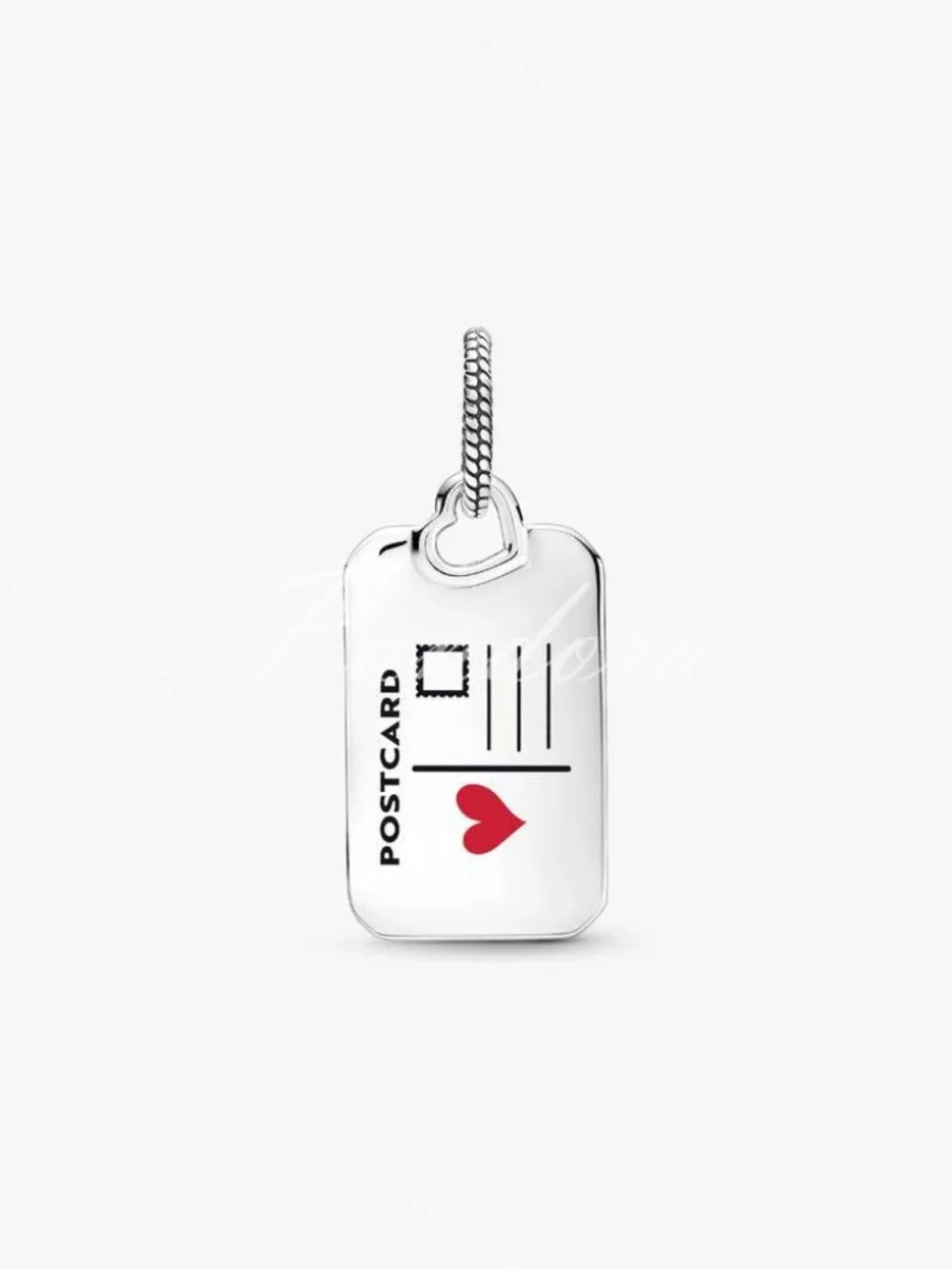 Pandora USA Postcard Dangle Charm